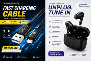 Premium Fast Charging USB-C Cable – High-Speed Charging & Data Transfer